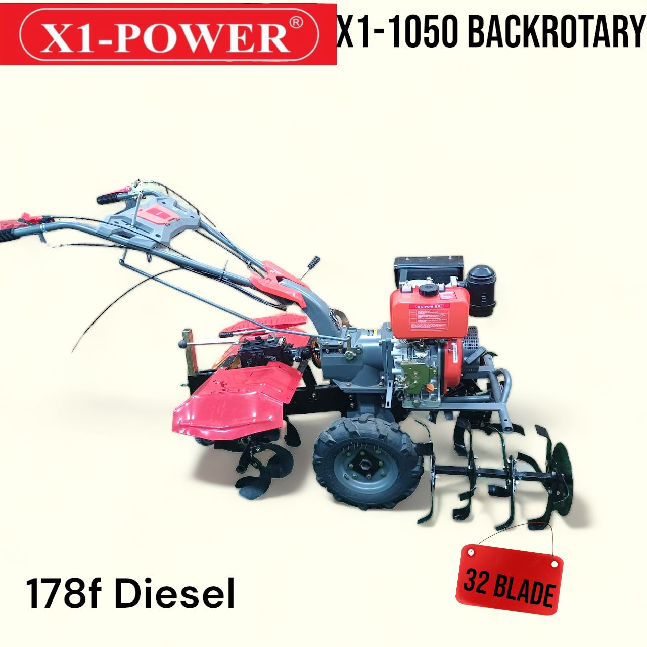 X1 Power Tiller